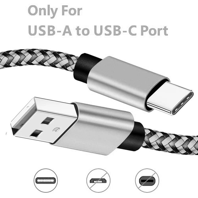USB USB-C Cable Date Sync 2.4A Fast 1M 2M 3M Charging Nylon Braided Wire Charger Cable For Samsung Huawei Android - product i