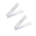 Silver 2Pcs