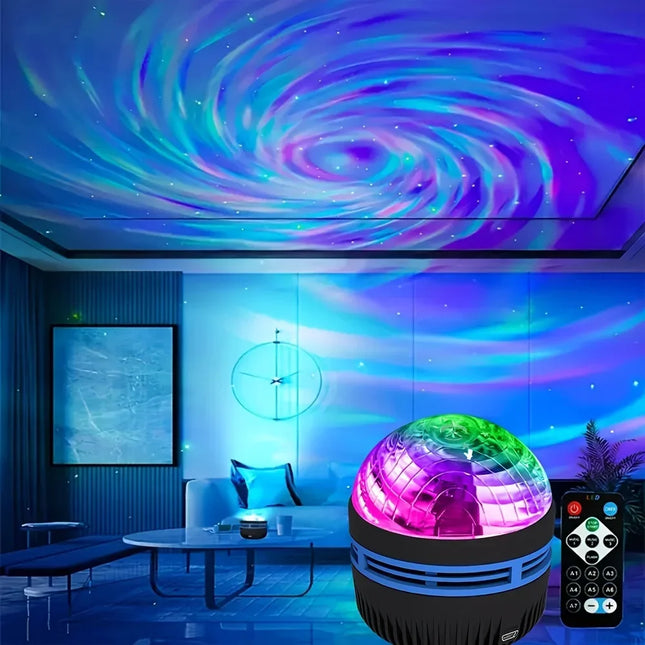 LED Galaxy Projector Light Multi-color Remote Control for Bedroom Decoration Christmas Star Projector - product image 7