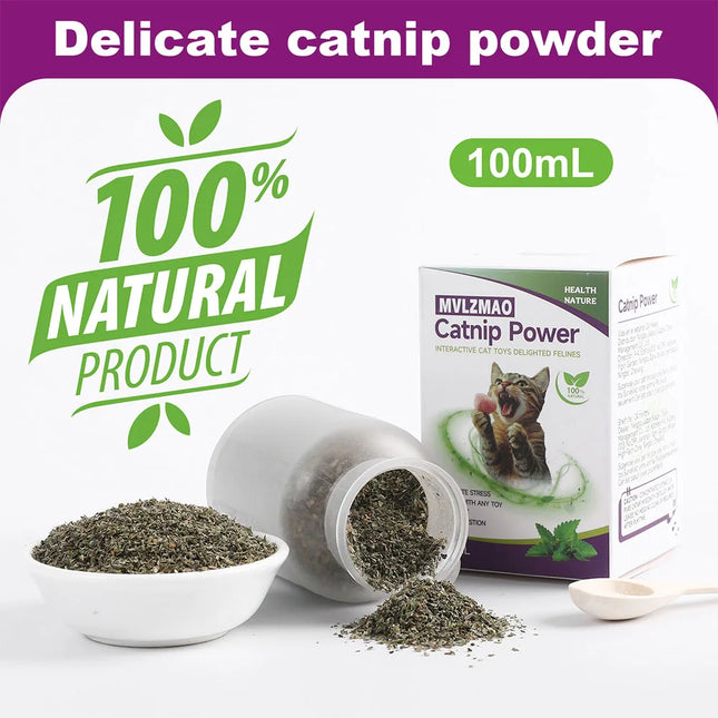 Organic Catnip Safe Premium Blend Perfect for Cats, Instilled with Maximized Potency your Kitty is - product image 2