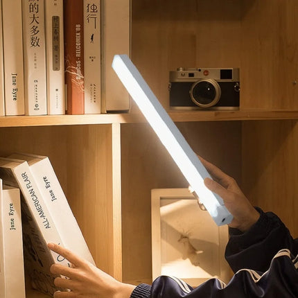 Wireless USB Rechargeable Motion Sensor LED Bar Light Induction Night Light Portable Cordless Magnetic Cabinet - product imag