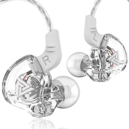 Original QKZ AK6 In Ear Earphone 6 Dynamic Driver Unit Headphone With Mic Stereo Sports HIFI Subwoofer Headset - product imag