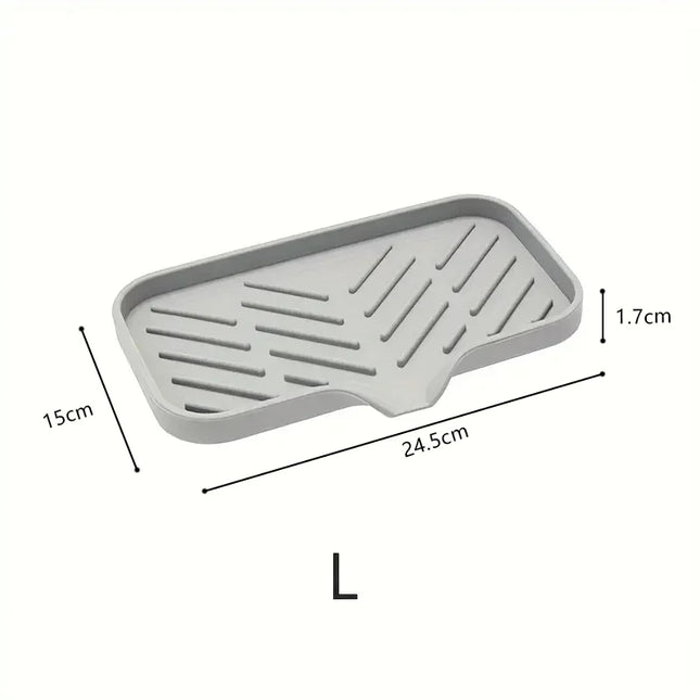 Silicone Kitchen Sink Drain Tray