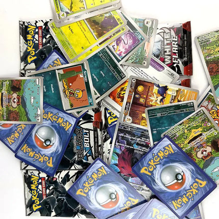 10/20 Pcs Pokemon Card Prismatic Black Bolt White Flare Booster English Battle Pokemon Card Game Carte Trading Collection Cards
