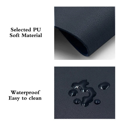 Small PU Mouse Pad Single-sided Solid Color Universal Non-slip Pad Mouse Pad Suitable For PC Laptops Office PU Gaming Mouse Pad