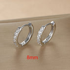 Silver white 8mm