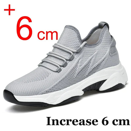 Increasing Men Sneakers Casual Heightening Shoes 8cm Height Increase Shoes for Summer Breathable 6cm - product image 9