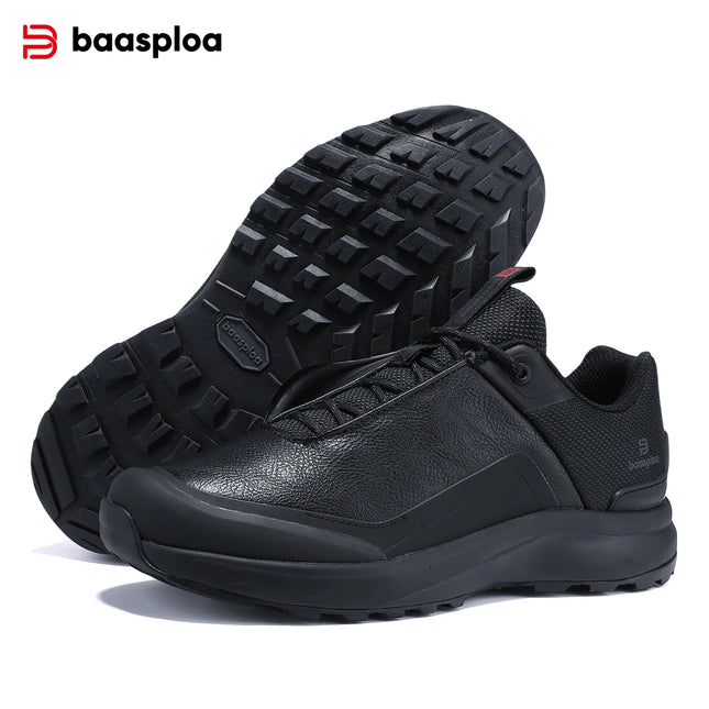 Baasploa Men Hiking Shoes New Comfort Climbing Outdoor Sneakers Trekking Non-Slip Wear Resistant Walking - product image 7