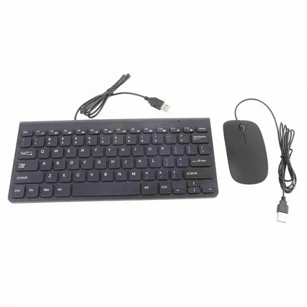 Ultra Thin USB Wired Keyboard Optical Mouse Mice Set Combo for PC Laptop Keyboard Mouse Keyboard Mouse Combo USB - product im