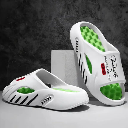 Men's Slippers EVA Non-slip Slides Fashion Slippers Comfortable Men's Slides Casual Sandals Outdoor Indoor Shoes Big Size