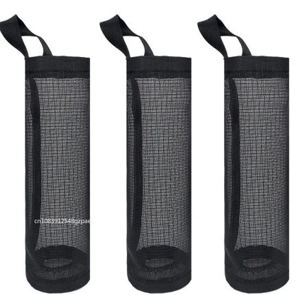 1-5PCS Kitchen Garbage Bag Storage Grocery Bag Holder Wall Mount Plastic Bag Holder Dispenser Hanging Storage Garbage Organizer