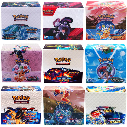 324Pcs/box Pokemon TCG Sun & Moom Unbroken Bonds 36 Pack Pokemon Cards Collecting Toys Pokmeon Card Game Board Game JOURNEY