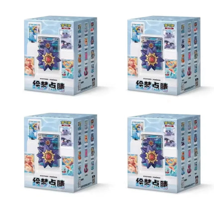 100% Official Collectible Trading Card Game PTCG Pikachu Cheek Rubbing Plush Toy Card Display Gift Blind Box Surprise Box Gifts