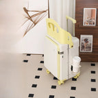 Yellow and white