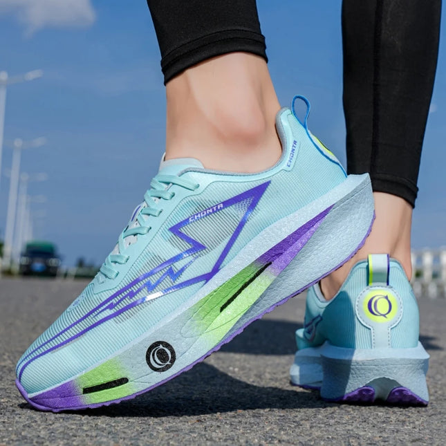 Men's Fashionable Casual Comfortable Sports Running Shoes - Breathable Fabric Upper, Non-Slip, - product view 2