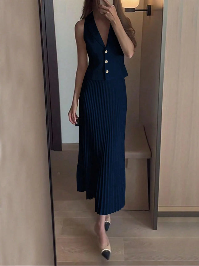 Women's Business Suit Set, Elegant Blazer & Skirt, Professional Office Wear, Stylish Women's Clothing - product image 2