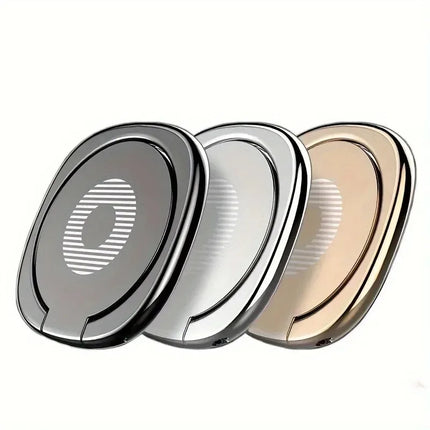 Ultra-thin Phone Stand Finger Ring Holder 360° Degree Rotation Folding Metal Phone Stand Mount Smartphone Holder for Phone