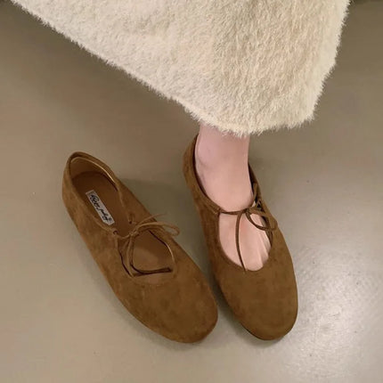 Fashion Butterfly-Knot  Women Flats With Shoes Casual Female Soft Footwear Round Toe Ladies Flats Slip On Shoes