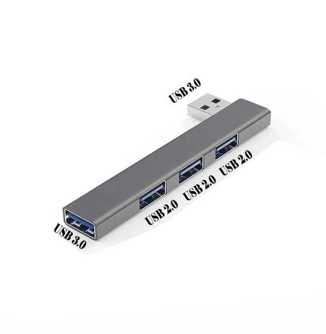 Winkel USB C Typ C 3.1 HUB 4 Port Multi USB 3.0 Splitter OTG Adapter für Macbook Pro 13 15 Air Pro Computer Tablet Zubehör