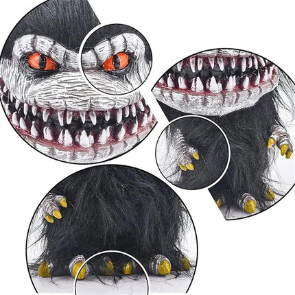 Alien Monster Doll Prop Creepy Plush Doll Horror Movie Alien Prisoner Stuffed Toy Funny Ugly Critters Halloween Party Decoration