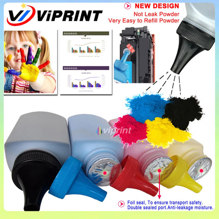 ViPrint P C200W MC240FW Refill Color Toner Powder Compatible for Ricoh PC200W MC240 FW Laser Printer