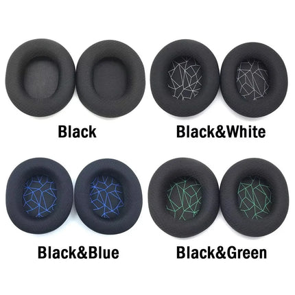 Replacement Black Fabric Earpads for SteelSeries Arctis 3/Arctis 5/Arctis 7/Arctis 9/Arctis 1/Arctis pro Wireless Gaming Headset