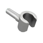 58-Plastic -L silver / 100pcs