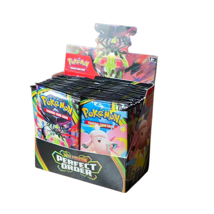 Pokémon TCG: MEGA EVOLUTION Chaos Rising Ascended Heroes Flames Phantasmal Flames BoosterBox Pokemon Cards Game 36 Pack Box