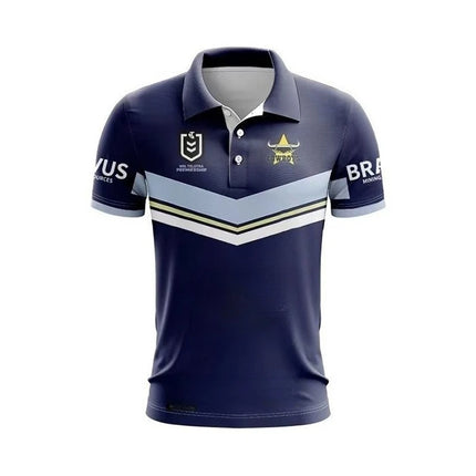 2026 Best-selling Men's Rugby Polo Shirt - Suitable for Training, Casual Wear and Breathable, Suitable for All Seasons
