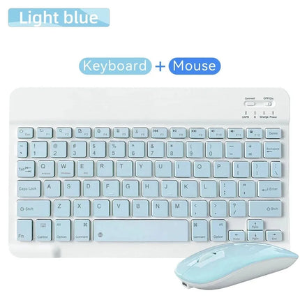 Tablet Wireless 10inch Keyboard For Ios Android Windows For Ipad Huawei Samsung Teclado Bluetooth-compatible - product image