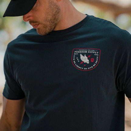 New Howitzer Style Men's T-Shirt FREEDOM LINE Military Grunt - Suitable for Sports Wear Pure Cotton