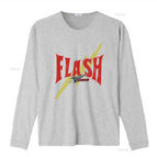 gray long sleeves / S
