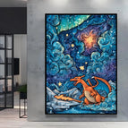 nJbA2vCi2fYf-34 / 55x80cm Unframed