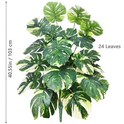 Artificial Monstera and Pothos Leaf Plant - image 23