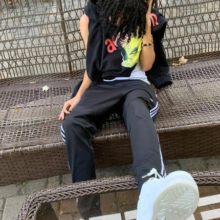 American oversized aosuism madd hoodies sweatshirts streetwear hip hop pullover men women cotton harajuku casual y2k clothing