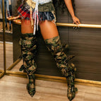 Camo 10cm heels / 39