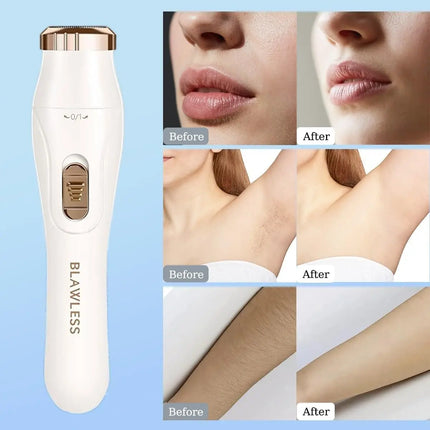 Electric Hair Trimmers for Women Waterproof Razor Painless Private Body Hair Removal Device shaver Bikini Arm Leg Face Shaving