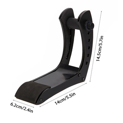 Electric Guitar Support Stand Holder Acrylic Clamp Sponge Pads 6 Position Height Adjustable Vertical Guitar Rack Stand