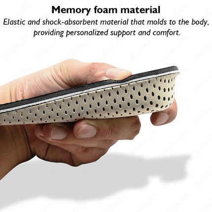 Memory Foam EVA Height Increase Templates Insole 2-5cm Breathable Ultra Light Elevated Sports Insoles For Men Women Shoes Insert
