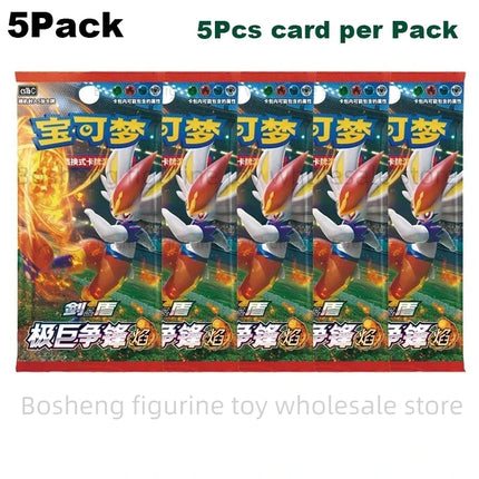 Original Pokemon Card Anime Game Simplified Chinese PTCG Sun&Moon Sword&Shield All Series Cards Booster Packs Toys Children Gift