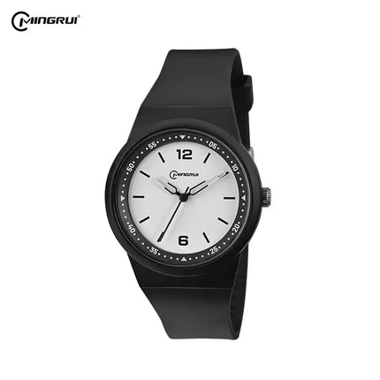 Pink Quartz Children Watches Silicone Strap Waterpoof Blue Analog Teenage Wriwtches for Girls Boys