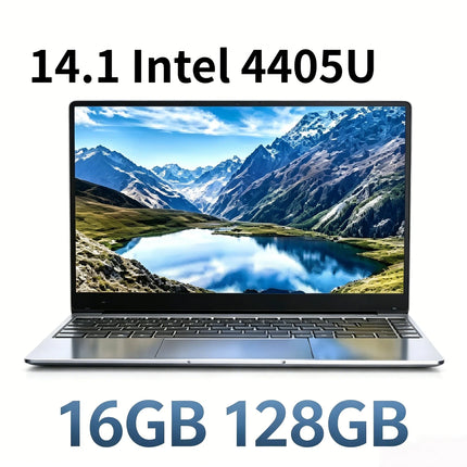 Ultra Slim 14.1 Inch Gaming Laptop Intel Pentium 4405U 2.1GHz 2C4T 16GB DDR4 2TB SSD 1920x1080 Office Study PC Ultra Pro Prime