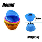 Round / 5pcs