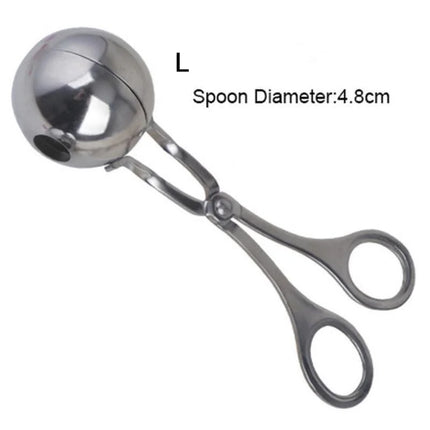 Meat Ball Maker Tool Stainless Steel Clip Round Rice Ball Shaper Spoon Meatball Making Mold Non Stick Stuffed - product image