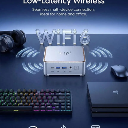 Acemagic H2 Mini Pc - Intel Core I5-14500Hx - 16(8+8)Gb Ddr4 512Gb Ssd - Mini Computers(4.9Ghz，14C/20T) - Mini Desktop Pc-Windows 11 Pro - Wifi6 - 55W