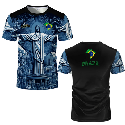 MM9 JUL 90 Minute Series 3D Sport Quick-dry Breathable Men Tshirt Football Jersey Team Training Racing Parent-child Short Sleeve