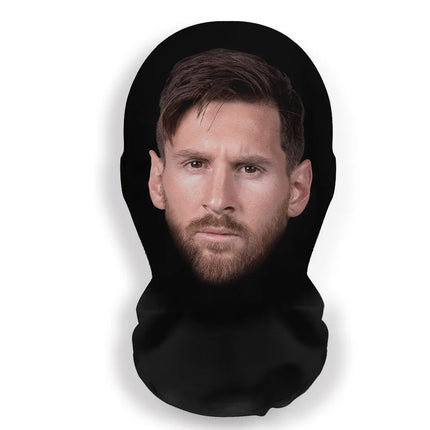 3D Printed Elastic Mesh Full Face Visual Mask Hood Simulation Kanye Kobe Headwear Mascaras Halloween Party Supply Cosplay Props