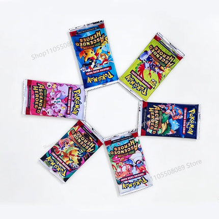 360Pcs Pokemon MEGA EVOLUTION Ascended Heroes TCG Expansion Booster Box Trade Card 36 Pack Box English Version