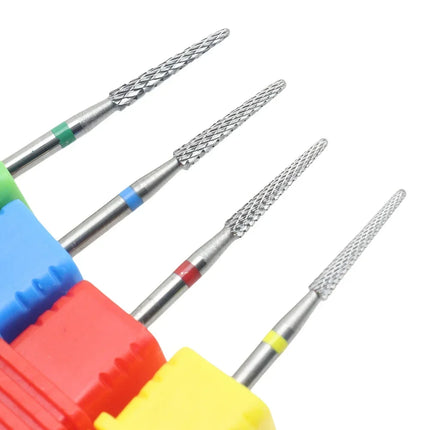 Hot New Tungsten steel Nail Drill Bits Pedicure Carbide Milling Cutter for Nail Files Manicure Cutter Nail Art Tool