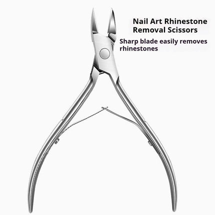 Cuticle Nippers Nail Manicure Cuticle Scissors Clippers Trimmer Dead Skin Remover Pedicure Stainless Steel Cutters Tool
